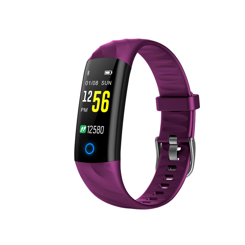 Monitor elegante Smartwatch de la presión arterial de la pantalla a color de la banda